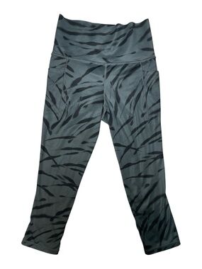 Athleta Salutation Stash Pocket Print Capri Legging Size XS